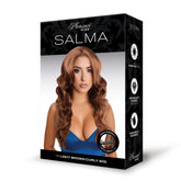 Salma Premium Brown Stylable Wig with Luxurious Curls Wigs